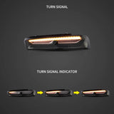 LED Tail Lights Sequential Signal for Chevy Camaro Car Interior Accessory Vland