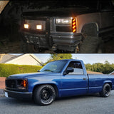 LED Front Side Marker Lights for GMC C/K Series 88-93 Car Interior Accessory iJDM