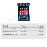 Android 15 GPS Navigation Head Unit for Mercedes Benz GLC C Class Android Head Unit Aotsr