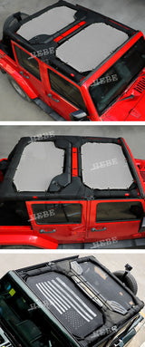 Heat Insulation Roof Sunshade for Jeep Wrangler JK 2007-17