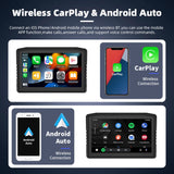 CarPlay GPS Navigation Dashboard with DVR and TPMS Android Head Unit EKIY