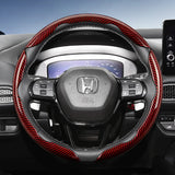 Quick-Release Carbon Fiber Steering Cover for Honda Civic
