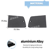 Aluminum Window Glass Trim for Mitsubishi Pajero 2007-2021 Car Interior Accessory HEBE