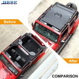 Roof Sunshade Cover Mat for Jeep Wrangler JK 2007-2017 Car Interior Accessory HEBE