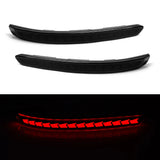 Rear Bumper Reflector with Running Light for Kia PEGAS Car Interior Accessory MAGIC COLORM Smoked Surface