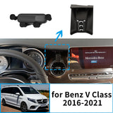 Wireless Charging Phone Mount for Mercedes-Benz V-Class 2016–2021 Car Phone Holder CATUSIKI