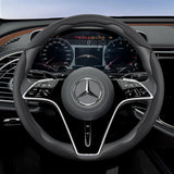 Segmented Leather Wheel Cover for Mercedes-Benz