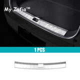 For Leapmotor C10 2024-2025 Car Stainless Steel Rear Trunk Scuff Plate Cover Protector Sill Trunk Tread Plate Trim Accessorie