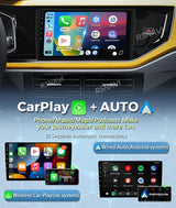 Android 15 QLED Multimedia Stereo for VW Polo VI Jetta MK7 Android Head Unit RSNAVI