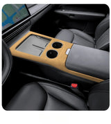 Suede Center Console Gear Shift Panel Protector
