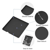 for Toyota RAV4 2026 (Left Rudder only) Car Anti Dirt Pad Mobile Wireless Charging Center Anti‑Slip Mat Accessiories Silicone