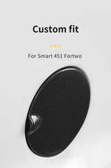 Carbon Fiber Fuel Tank Cap for Smart 451 Car Interior Accessory OEM