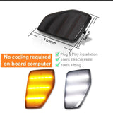 Triple-Row Amber LED Side Marker for Hummer H3 2006-2010 LED Ambient Light iJDM