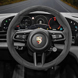 Anti-Slip Segmented Suede Wheel Cover for Porsche