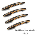 Car Exterior Door Handle Decorative Sticker Shell For BMW New MINI Cooper F65 F66 Exterior Accessories OEM