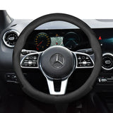 Leather Steering Wheel Cover for Mercedes C-Class E-Class Car Interior Accessory Hocasen