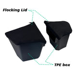 For Tesla New Model Y 2025 Launch Juniper Rear Trunck side Storage Box with Flocking or TPE Lids Covers and Drawstring