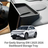 Geely Starray EM-i 2025 2026 Car Dashboard Behind Screen Box Center Console Storage Accessories Organizer Tidying ABS