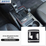 ABS Gearshift Trim for Mitsubishi Pajero 2007-2021 Car Interior Accessory HEBE