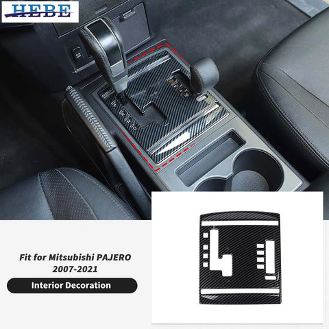 ABS Gearshift Trim for Mitsubishi Pajero 2007-2021 Car Interior Accessory HEBE
