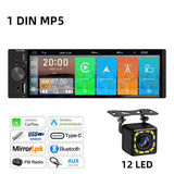 1Din 6.5 inch CarPlay Radio for Universal Vehicles