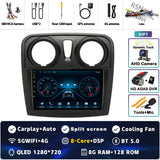 2K QLED Android Head Unit for Renault Sandero Logan 2 2014–2019