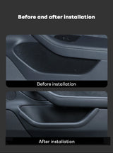 For Tesla New Model 3+ Highland 2024 Rear Full Storage Box Door Handle Armrest Tray Organizer