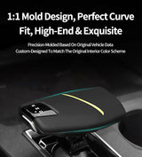For Changan UNI-V (22-) & CS75 (24-) Original Leather Center Gear Shift Knob Cover Anti Scratch Car Interior Tuning Accessories