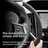 Subaru Anti-Slip Suede Steering Wheel Cover Set Car Interior Accessory Hocasen