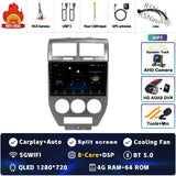 Android 15 Multimedia Stereo with GPS for Dodge Caliber 2007–2012