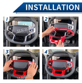 Red ABS Interior Cover Trim for Chery T2 Traveler 2023+ Car Interior Accessory OEM