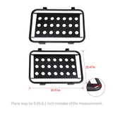 Rear Window Rack for Jeep Wrangler JL 4-Door 18+ Car Interior Accessory HEBE