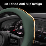 Breathable Perforated Leather Cover for Citroen C3 C5 Car Interior Accessory Hocasen