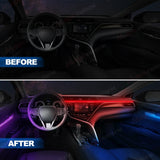 LED EL Wire Ambient Light Strip Universal Car Interior LED Ambient Light MAGIC COLORM