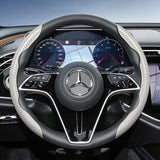 Quick-Release Carbon Fiber Steering Cover for Mercedes