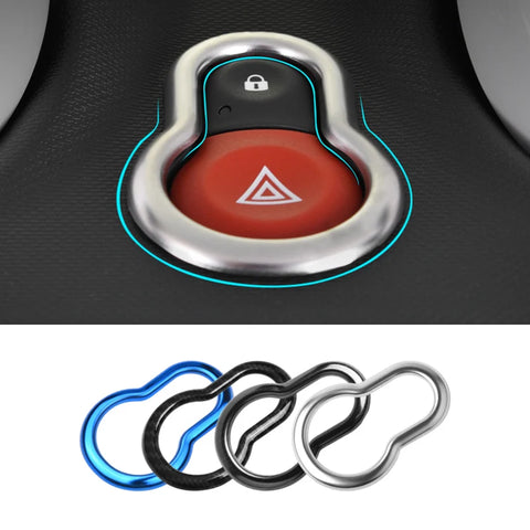 Warning Light Button Trim for Smart 453 Car Interior Accessory GMUNI