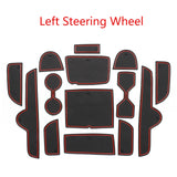 Anti-Slip Gate Slot Mat for Kia K3 FORTE Cerato 2021 - 2023 GT Non-Slip Door Groove Pad Cup Holder Interior Accessories