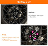 Wheel Bolt Caps Silicone for Smart 453