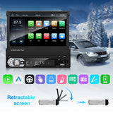 7 Inch Retractable Wireless CarPlay Android Auto Head Unit Android Head Unit ANYFAR