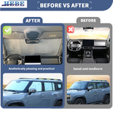 Window Glass Sunshade Visors for Chery Jetour T2 Car Interior Accessory HEBE