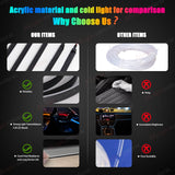 LED EL Wire Ambient Light Strip Universal Car Interior LED Ambient Light MAGIC COLORM