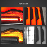 Vland LED Tail Lights Amber Signal for 09-18 Ram Car Interior Accessory vland