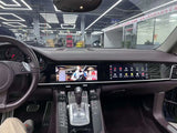 24.6" Dual Screen Multimedia Head Unit for Porsche Panamera Android Head Unit Aotsr