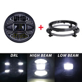 7" LED Headlight for Harley Motorcycles LED Headlight ANGLELITE