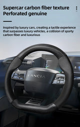 Breathable Carbon Fiber Wheel Cover for Lancia