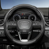 Carbon Fiber Steering Wheel Cover for Audi A4 A6 Q5