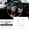 Steering Wheel Trim for Jeep Wrangler JL 2018-2024