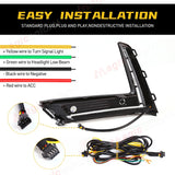 Dynamic LED DRL Turn Signal Light for Honda CR-V 2023 LED Ambient Light MAGIC COLORM