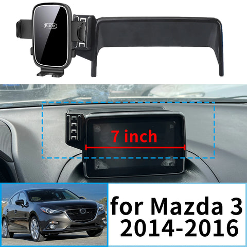 Wireless Charging Phone Mount for Mazda 3 BM BN 2014-2016 Car Phone Holder OEM