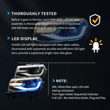 Projector RGB Headlights for Chevy Camaro 14-15